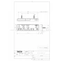 TOTO EWCS441N-52AK 取扱説明書 商品図面 施工説明書 分解図 ウォシュレット付補高便座 アプリコットF1A 商品図面2